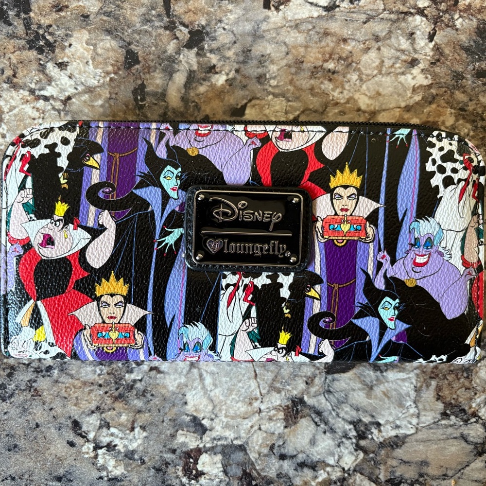 Loungefly Multicolor Villains Wallet